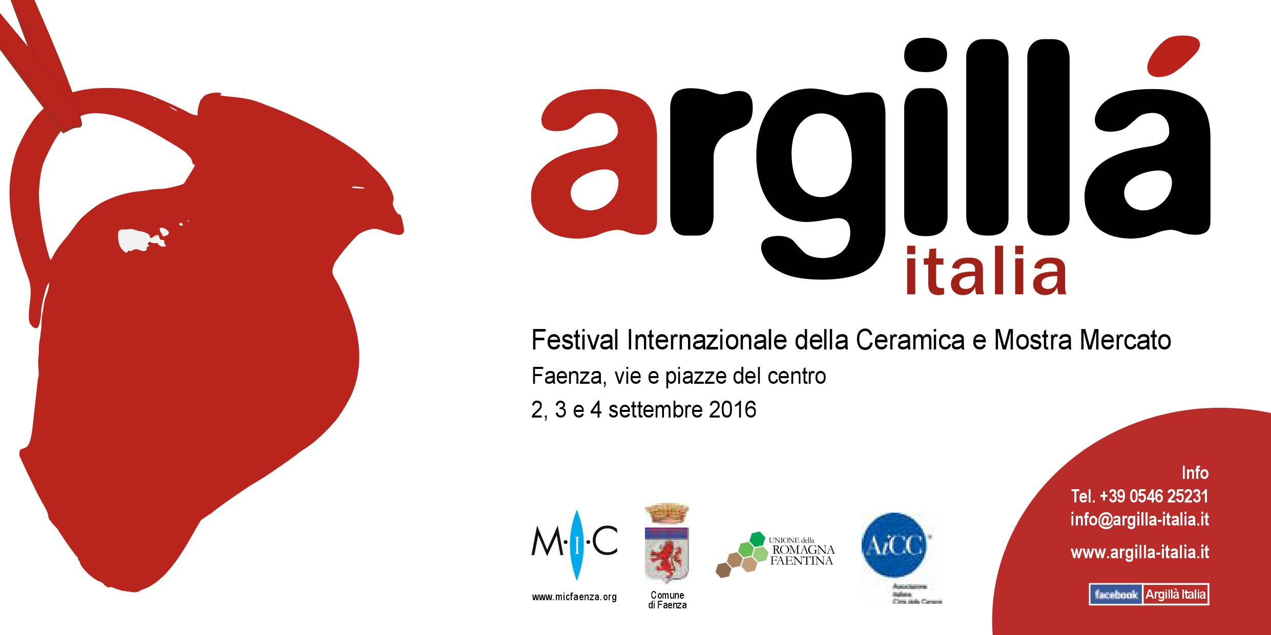 Biennale de céramique ‘Argilla Faenza’ (Italie)